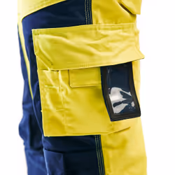 Blakläder 156818113389 Pantalons Bleu, Jaune - Vue supplémentaire 8