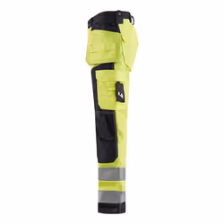 Blakläder 156818113399 Pantalons Noir, Jaune - Vue supplémentaire 5