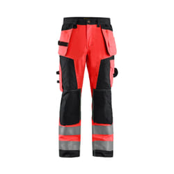 Blakläder 156818115599D124 Pantalons Noir, Rouge