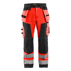 Blakläder 156725175599 Pantalons Noir, Rouge