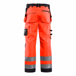 Blakläder 156725175599 Pantalons Noir, Rouge