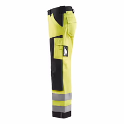Blakläder 156618113399 Pantalons Noir, Jaune - Vue supplémentaire 4