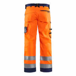 Blakläder 156618115389 Pantalons Bleu, Marine, Orange