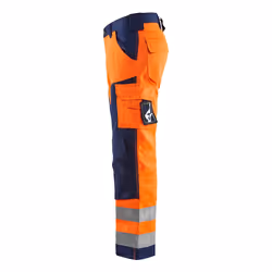 Blakläder 156618115389 Pantalons Bleu, Marine, Orange - Vue supplémentaire 4