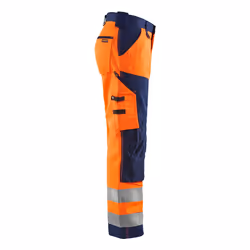 Blakläder 156618115389 Pantalons Bleu, Marine, Orange