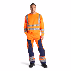 Blakläder 156618115389 Pantalons Bleu, Marine, Orange - Vue supplémentaire 5