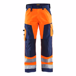 Blakläder 156618115389, Pantalons, Homme, Bleu, Marine, Orange, D120, 6 pochettes, Coton, Polyester