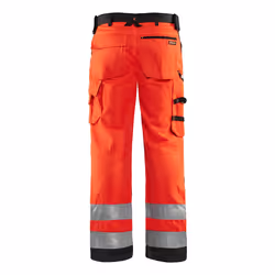 Blakläder 156618115599 Pantalons Noir, Rouge