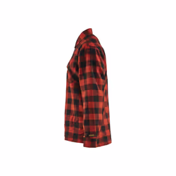 Blakläder 322511315699 Chemise Noir, Rouge - Vue supplémentaire 4