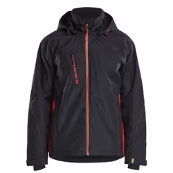 Blakläder 489019779956, Veste, Unisexe, Noir, Rouge, S, Fermeture à glissière, Polyester