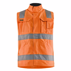 Blakläder 850518045389, Gilet, Unisexe, Orange, XXXL, Crochet et fermeture de boucle, Coton, Polyester