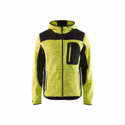 Blakläder 493021173399, Veste, Homme, Noir, Jaune, S, Fermeture à glissière, Polyester