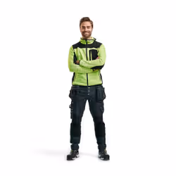 Blakläder 493021173399 Veste Noir, Jaune - Vue supplémentaire 5