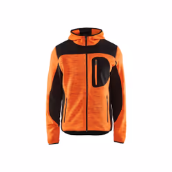 Blakläder 493021175399, Veste, Homme, Noir, Orange, 3XL, Fermeture à glissière, Polyester