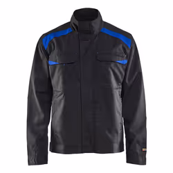 Blakläder 405418009985, Veste, Noir, Bleu, S, Fermeture à glissière, Coton, Polyester, 240 g/m²