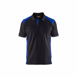 Blakläder 332410509985, T-shirt polo, Adulte, Mâle, Noir, Bleu, Monochromatique, XXL