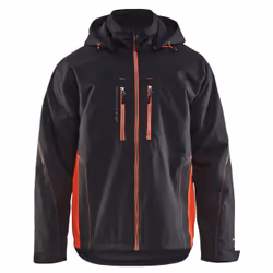 Blakläder 489019779955, Veste, Unisexe, Noir, Rouge, XL, Fermeture à glissière, Polyester