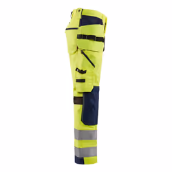 Blakläder 156518113389 Pantalons Bleu, Jaune - Vue supplémentaire 4