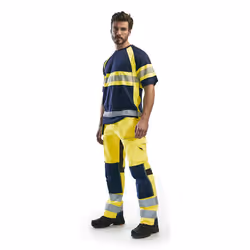 Blakläder 156518113389 Pantalons Bleu, Jaune