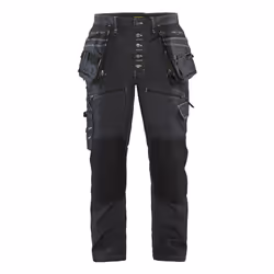 Blakläder 19991141, Pantalons, Homme, Noir, Bleu, Marine, C52, Bouton de vêtement, Coton, Polyamide, Polyester