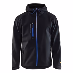 Blakläder 494925179985, Veste, Homme, Noir, Bleu, L, Fermeture à glissière, Polyester