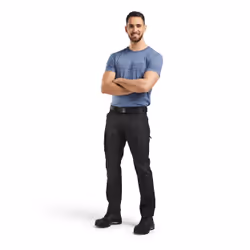 Blakläder 145918459900C48 Pantalons Noir - Vue supplémentaire 7