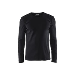 Blakläder 331410329900 Tee-shirt Encolure torsadée Manches longues Coton