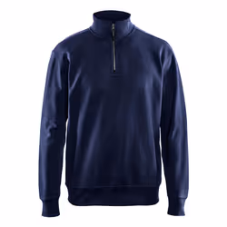 Blakläder 336911588900, Adulte, Mâle, Sweatshirt, Bleu, Marine, Encolure carrée, Manches longues