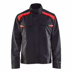 Blakläder 405418009956, Veste, Noir, Rouge, 4XL, Fermeture à glissière, Coton, Polyester, 240 g/m²