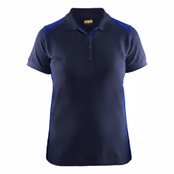 Blakläder 339010508985, T-shirt polo, Adulte, Femelle, Bleu, Marine, Monochromatique, S