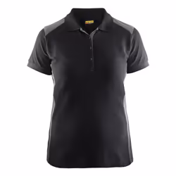 Blakläder 339010509994, T-shirt polo, Adulte, Femelle, Gris, Noir, Monochromatique, L