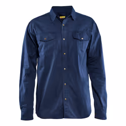 Blakläder 329711358900, Chemise, Adulte, Mâle, Marine, Monochromatique, S