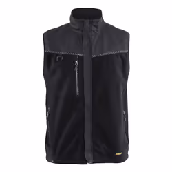 Blakläder 385525249900, Gilet, Homme, Noir, L, Fermeture à glissière, Polyester