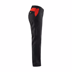 Blakläder 710418009956 Pantalons Noir, Rouge
