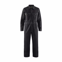 Blakläder 615113709900, Combinaison, Homme, Noir, Fermeture à glissière, Coton, 370 g/m²