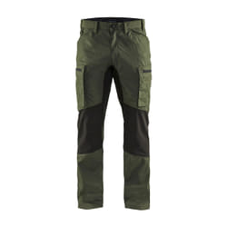 Blakläder 14591845 Pantalons Noir, Vert