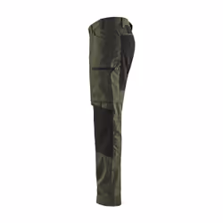 Blakläder 14591845 Pantalons Noir, Vert - Vue supplémentaire 4