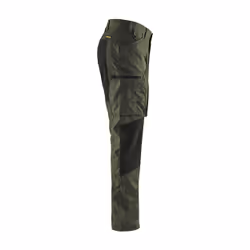 Blakläder 14591845 Pantalons Noir, Vert