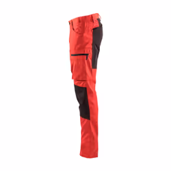 Blakläder 14591845 Pantalons Noir, Rouge - Vue supplémentaire 4