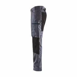 Blakläder 14591845 Pantalons Noir, Gris - Vue supplémentaire 4