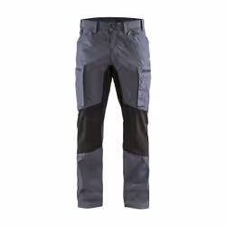 Blakläder 14591845, Pantalons, Homme, Noir, Gris, Fermeture à glissière, Coton, Polyester, 166 g/m²