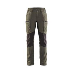Blakläder 71591845 Pantalons Noir, Vert