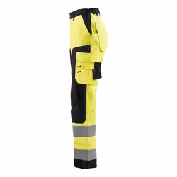 Blakläder 715518113399 Pantalons Noir, Jaune - Vue supplémentaire 4