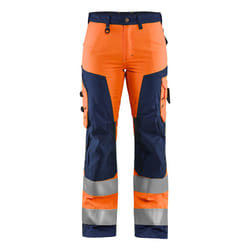 Blakläder 715518115389 Pantalons Bleu, Orange