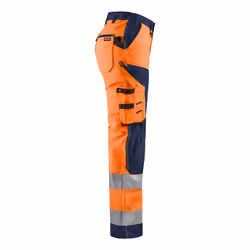 Blakläder 715518115389 Pantalons Bleu, Orange