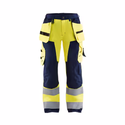 Blakläder 715618113389, Pantalons, Femme, Marine, Jaune, Fermeture à glissière, Coton, Polyester, 240 g/m²