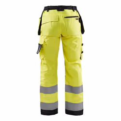 Blakläder 715618113399, Pantalons, Femme, Noir, Jaune, C40, Bouton de vêtement, Fermeture à glissière, Coton, Polyester