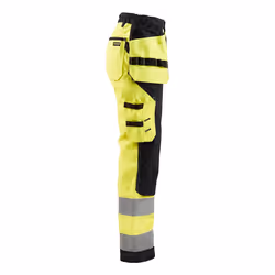 Blakläder 715618113399 Pantalons Noir, Jaune - Vue supplémentaire 2