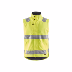 Blakläder 387019003300, Gilet, Unisexe, Jaune, XL, Fermeture à glissière, Coton, Polyester