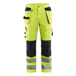 Blakläder 156518113399 Pantalons Noir, Jaune